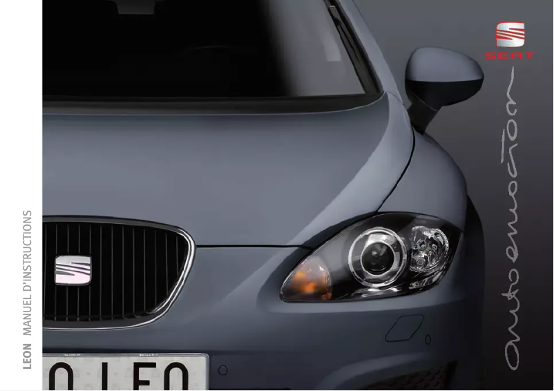 Page 1 de la notice Manuel utilisateur Seat Leon (2010)