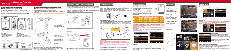 Page n°1 - Manuel utilisateur Vicovation Marcus 3