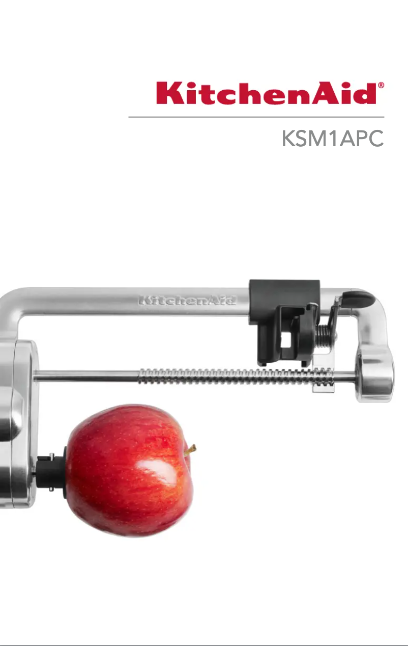Page n°1 - Manuel utilisateur KitchenAid 5KSM1APC