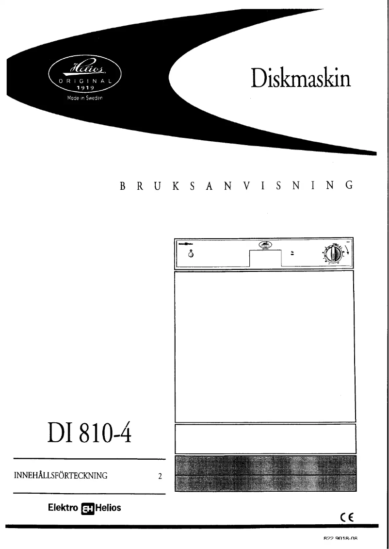 Page n°1 - Manuel utilisateur Elektro Helios DI810-4