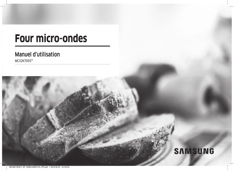 Page n°1 - Manuel utilisateur Samsung MC32K7055CW