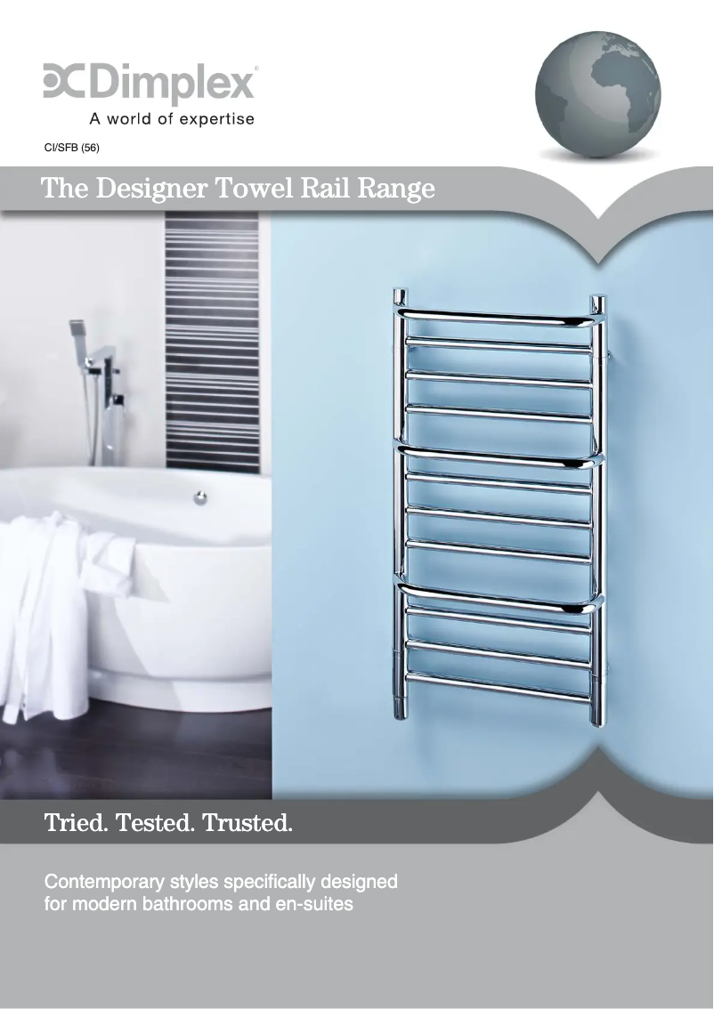 Página 1 del manual Folleto Dimplex TDTR175W