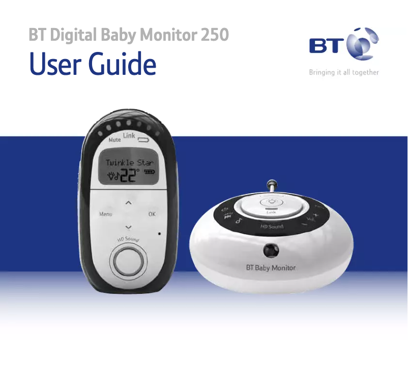 Page n°1 - Manuel utilisateur British Telecom Baby Monitor 250
