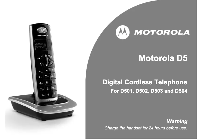 Imagen de la primera página del manual del dispositivo D502 Duo