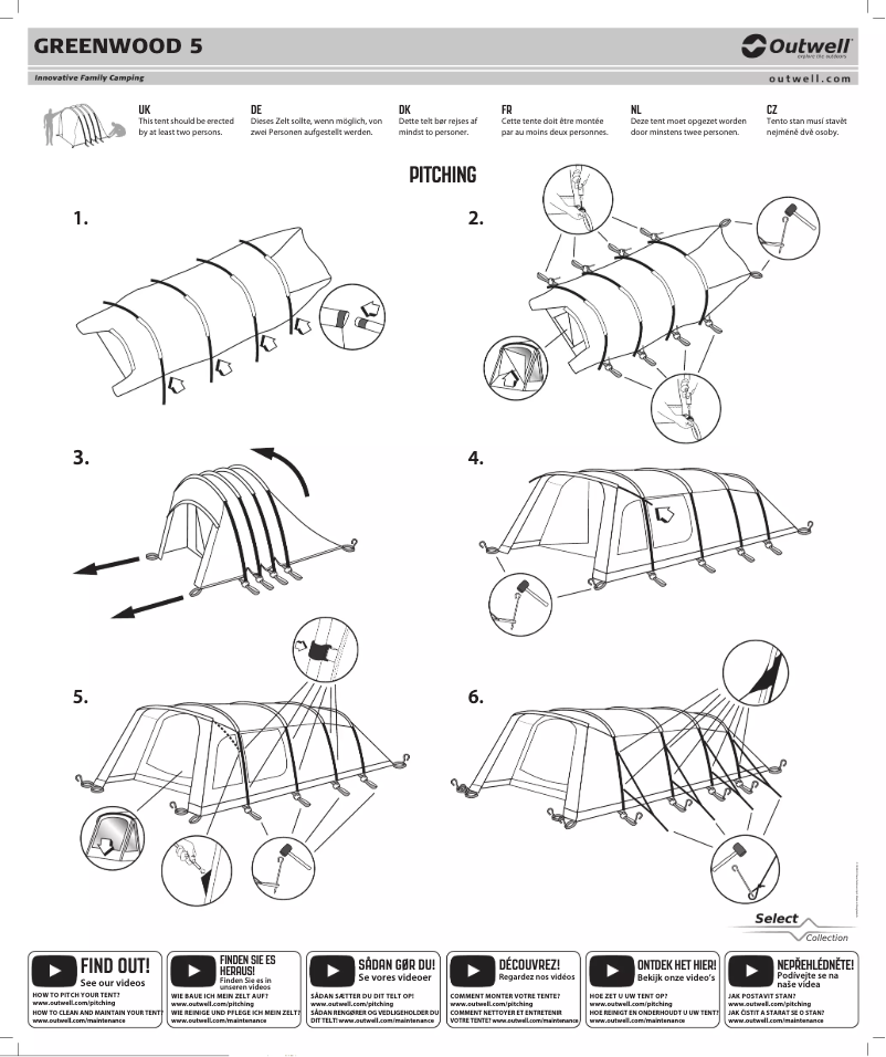Image de la première page du manuel de l'appareil Greenwood 5