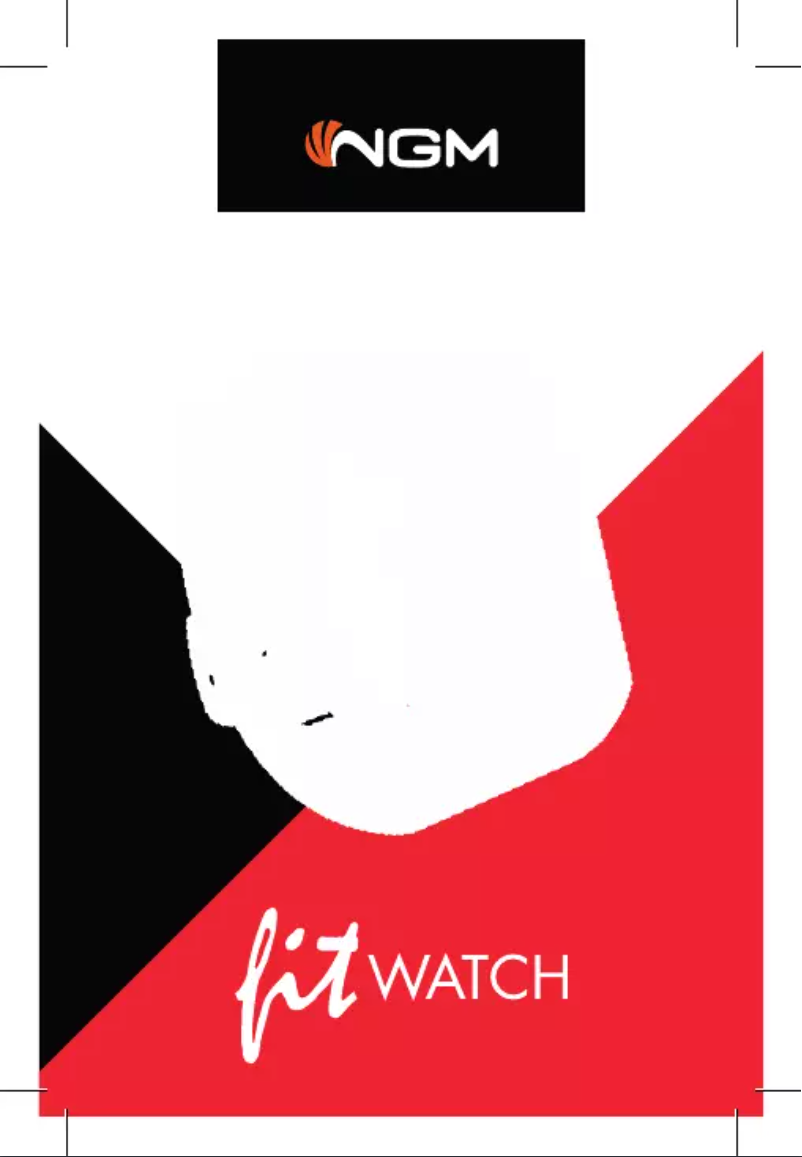 Image de la première page du manuel de l'appareil Fit Watch