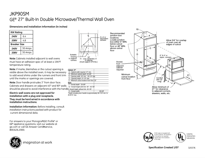 Image de la première page du manuel de l'appareil JKP90SMSS