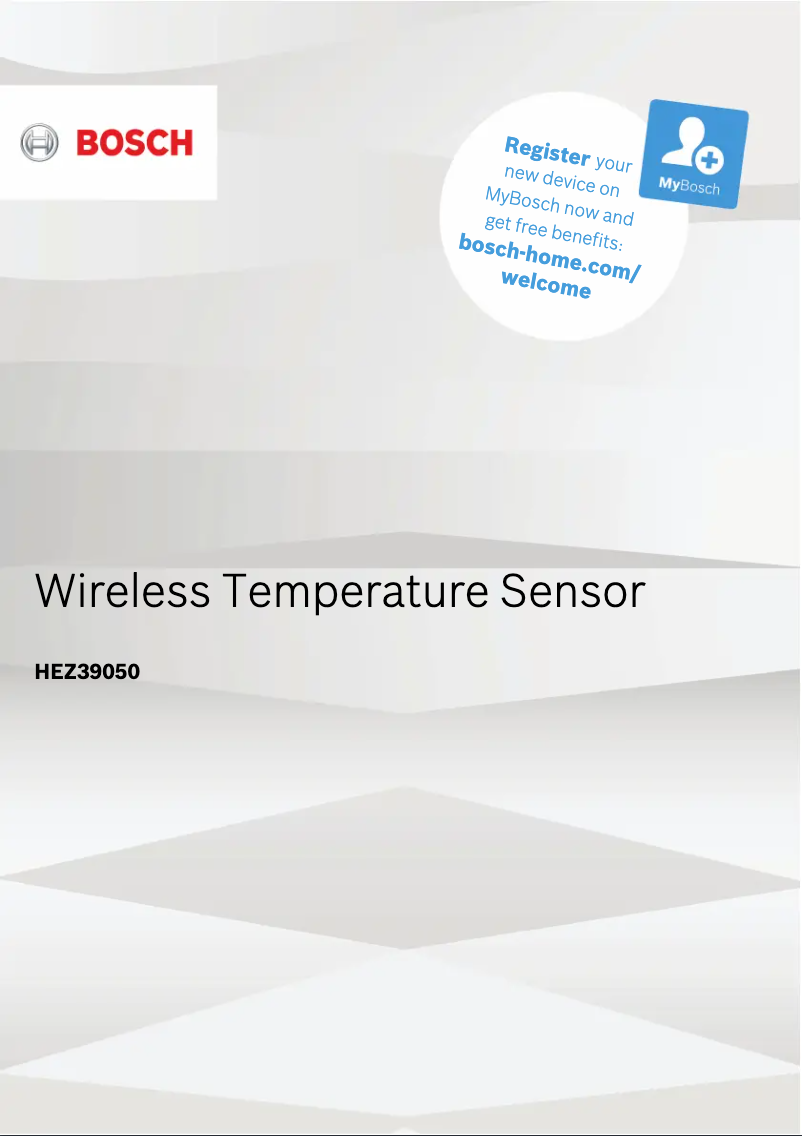 Page 1 de la notice Manuel utilisateur Bosch PXY675DE3E