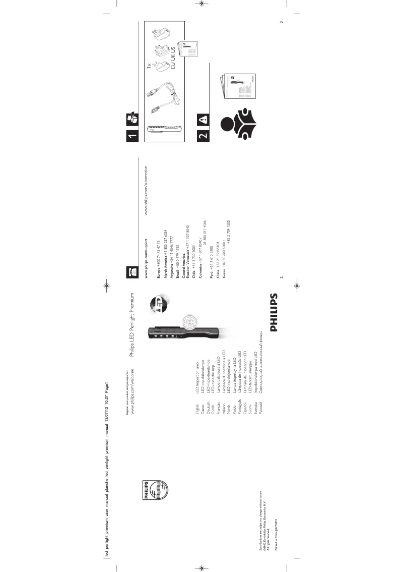 Image de la première page du manuel de l'appareil LPL04RECHX1