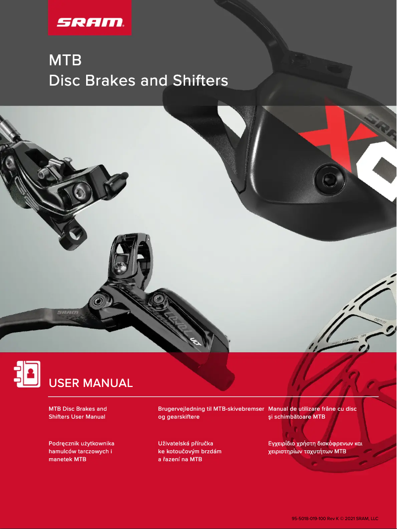 Page n°1 - Manuel utilisateur Sram Code RSC