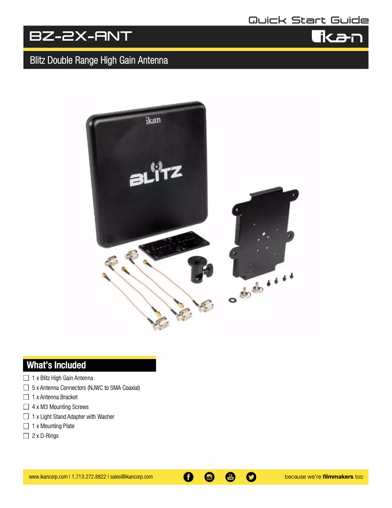 Image de la première page du manuel de l'appareil Blitz 3000