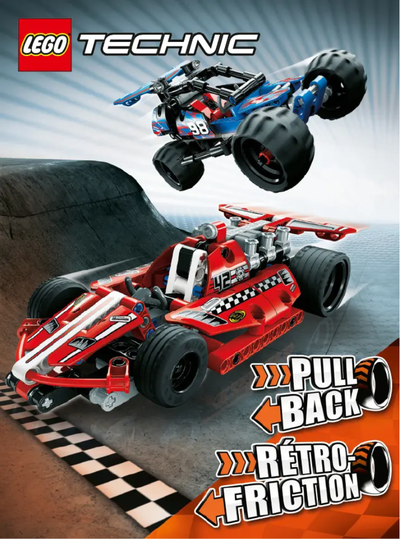 Page 1 de la notice Manuel utilisateur Lego Technic 42010