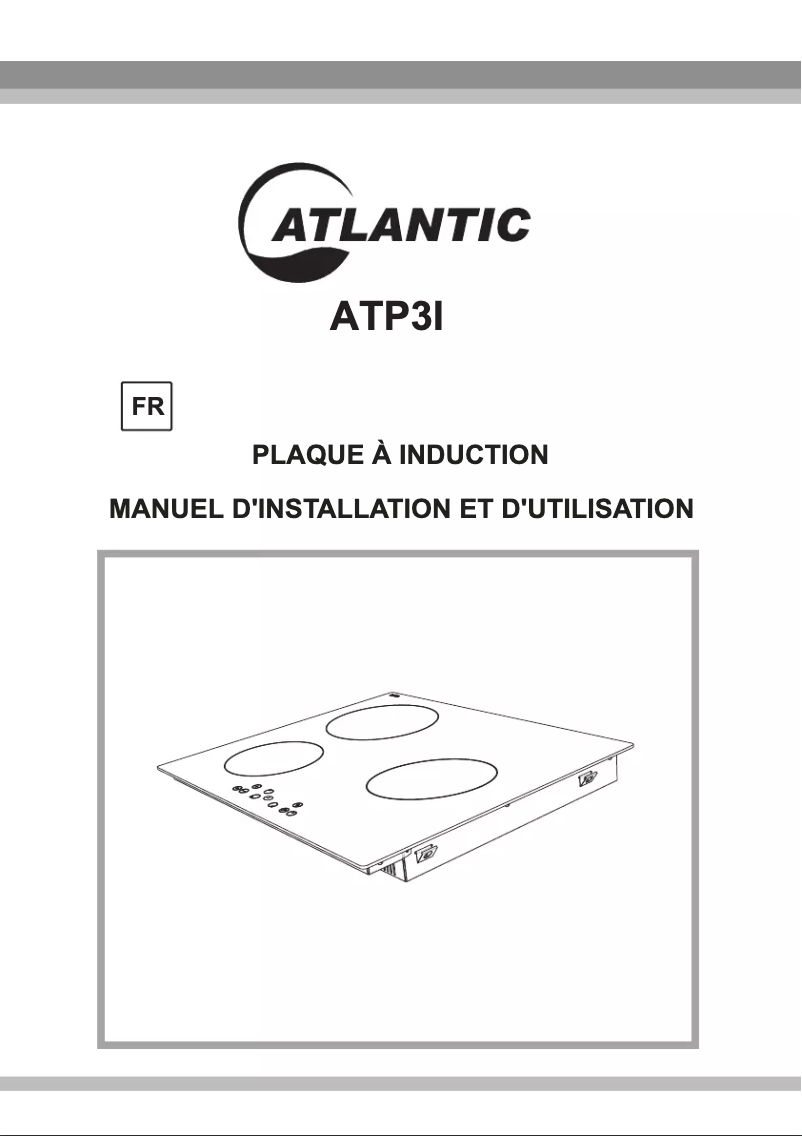 Page 1 de la notice Manuel utilisateur Atlantic ATP3I