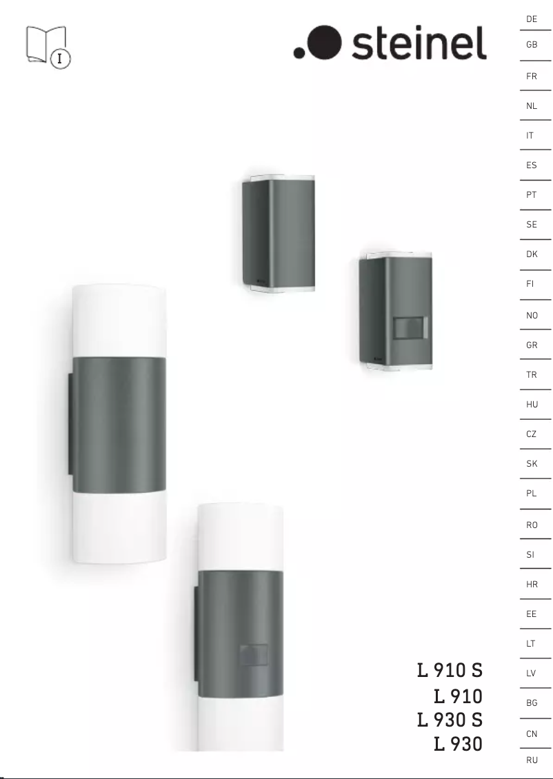 Page 1 de la notice Manuel utilisateur Steinel L 910 S