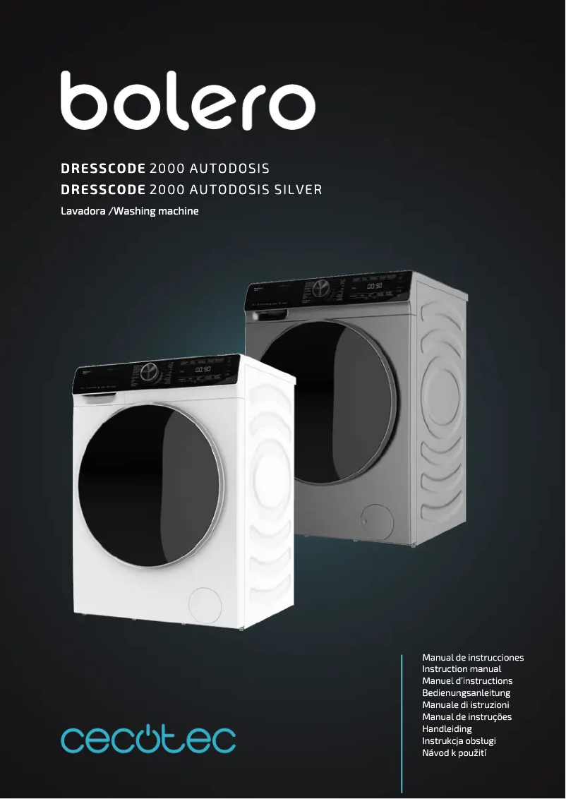 Page n°1 - Manuel utilisateur Cecotec Bolero DressCode 2000 Autodosis