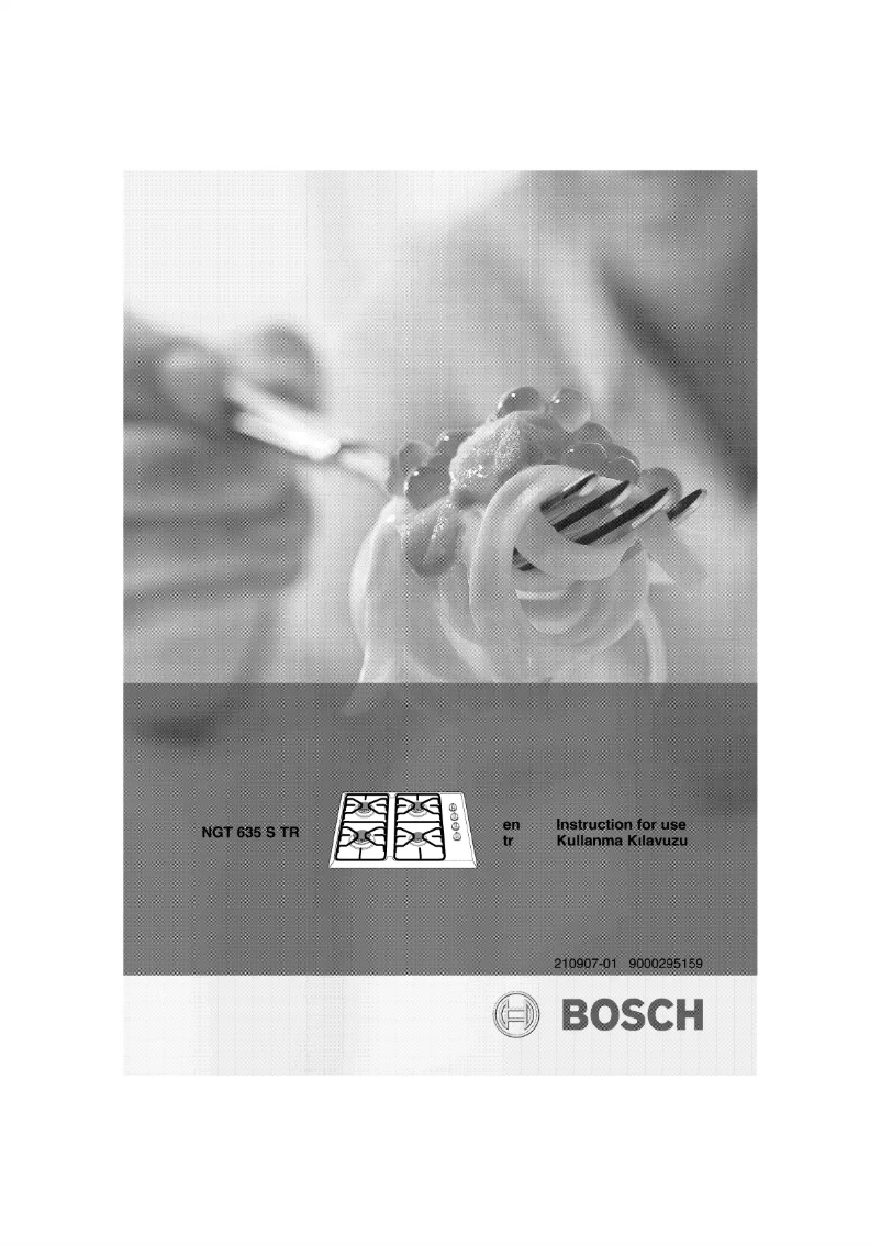Page 1 de la notice Manuel utilisateur Bosch NGT635TTR