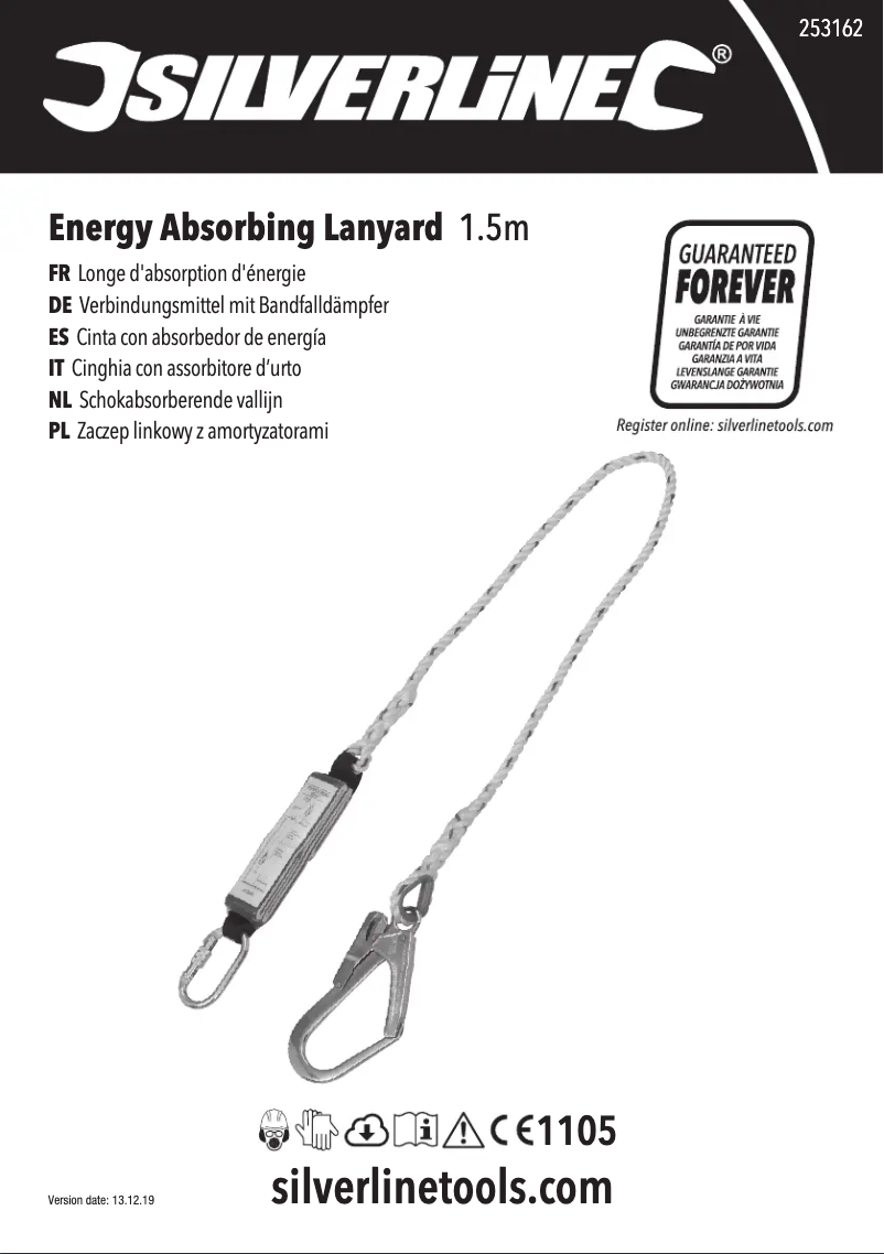 Page n°1 - Manuel utilisateur Silverline 253162