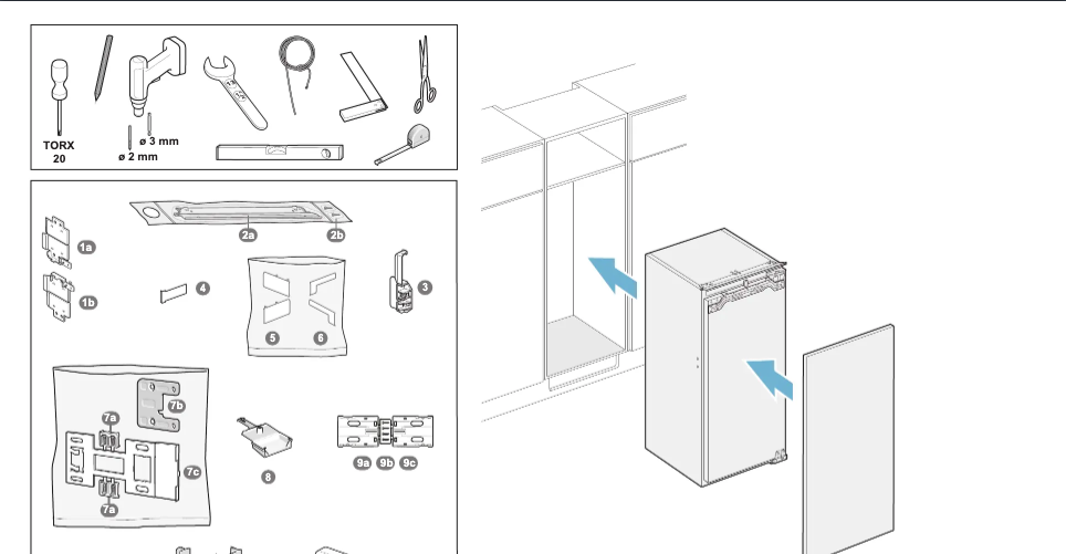 Page 1 de la notice Guide d'installation Siemens GI81NAEF0G