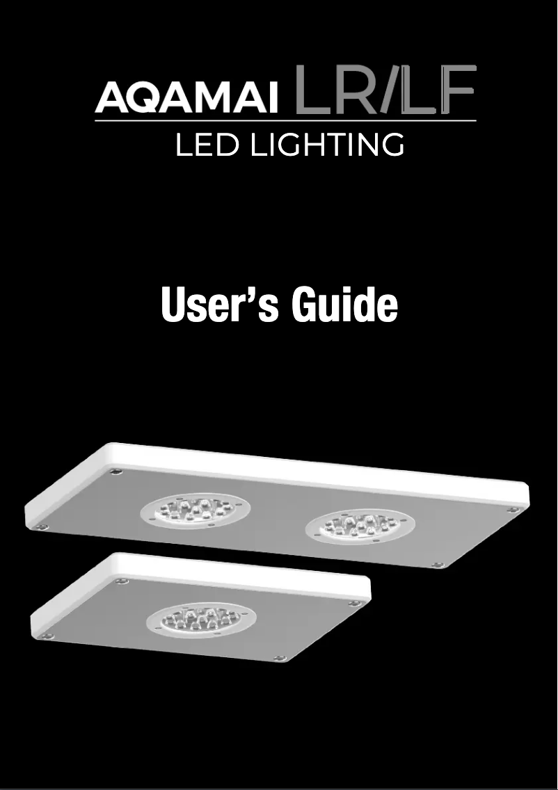 Imagen de la primera página del manual del dispositivo Aqamai Fresh M