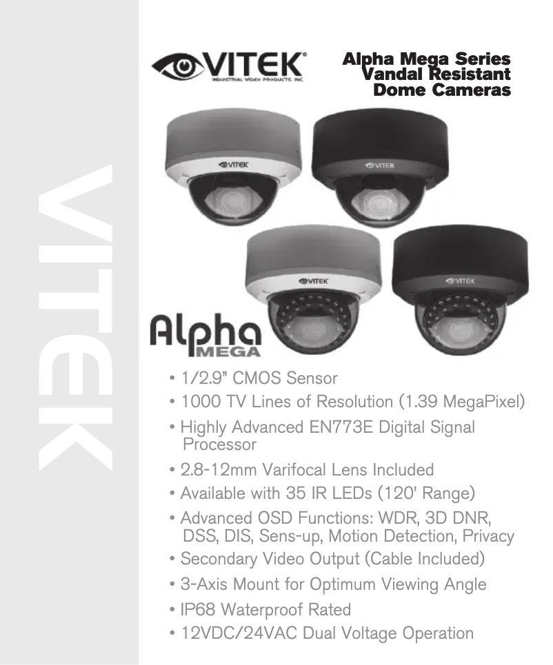 Page 1 de la notice Manuel utilisateur Vitek VTD-AR2812/VM