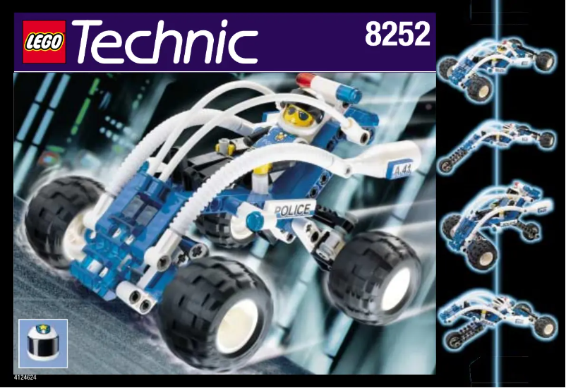 Page n°1 - Manuel utilisateur Lego Police Buggy
