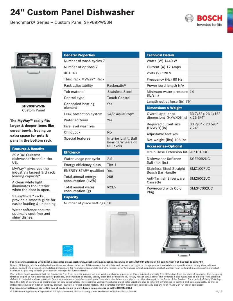 Image de la première page du manuel de l'appareil SHV89PW73N