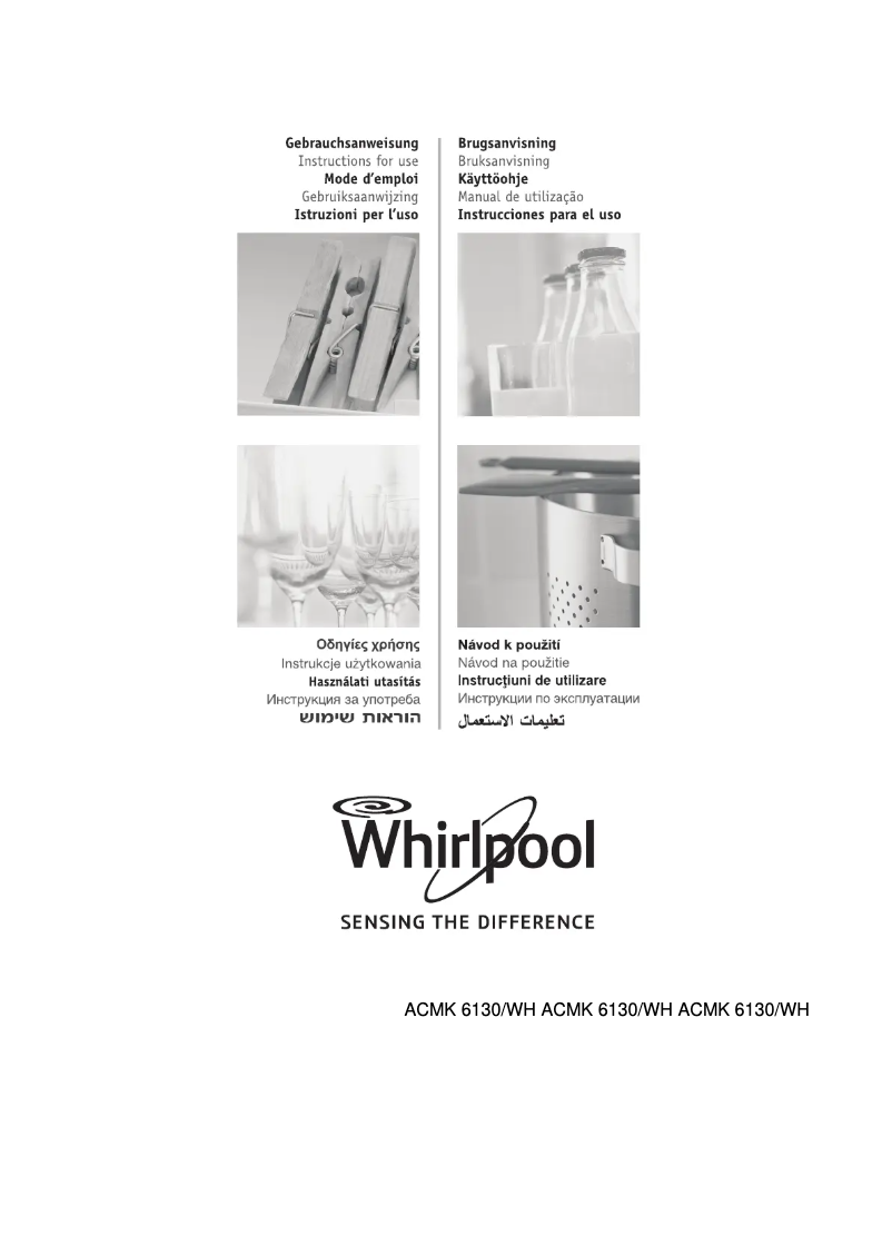 Página 1 del manual Manual de usuario Whirlpool ACMK 6130