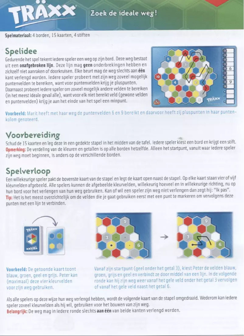 Page n°1 - Manuel utilisateur White Goblin Games Traxx