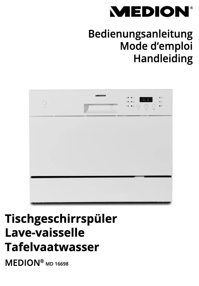 Page 1 de la notice Manuel utilisateur Medion MD 16698