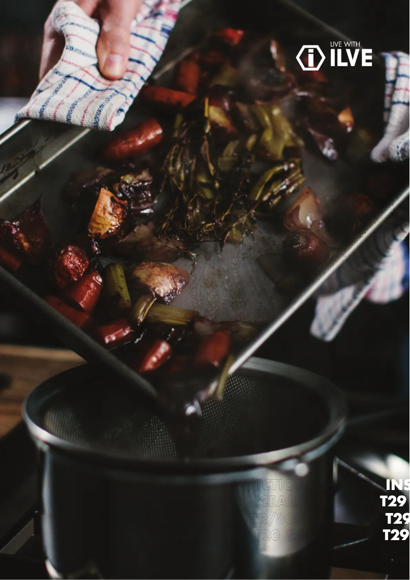 Page n°1 - Manuel utilisateur Ilve T29B/120