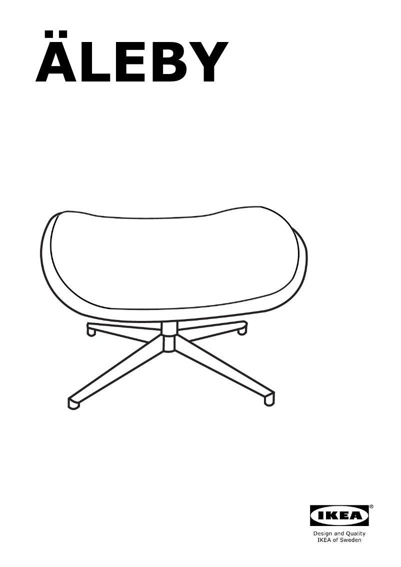 Image de la première page du manuel de l'appareil ÄLEBY 805.728.11