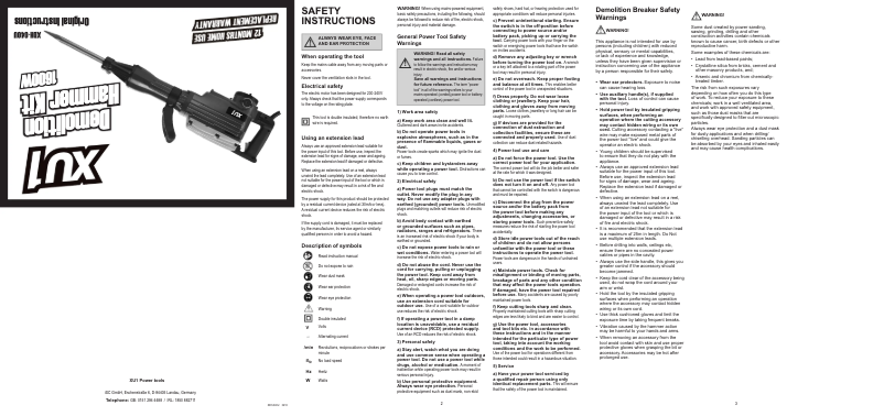 Imagen de la primera página del manual del dispositivo XDH-040U