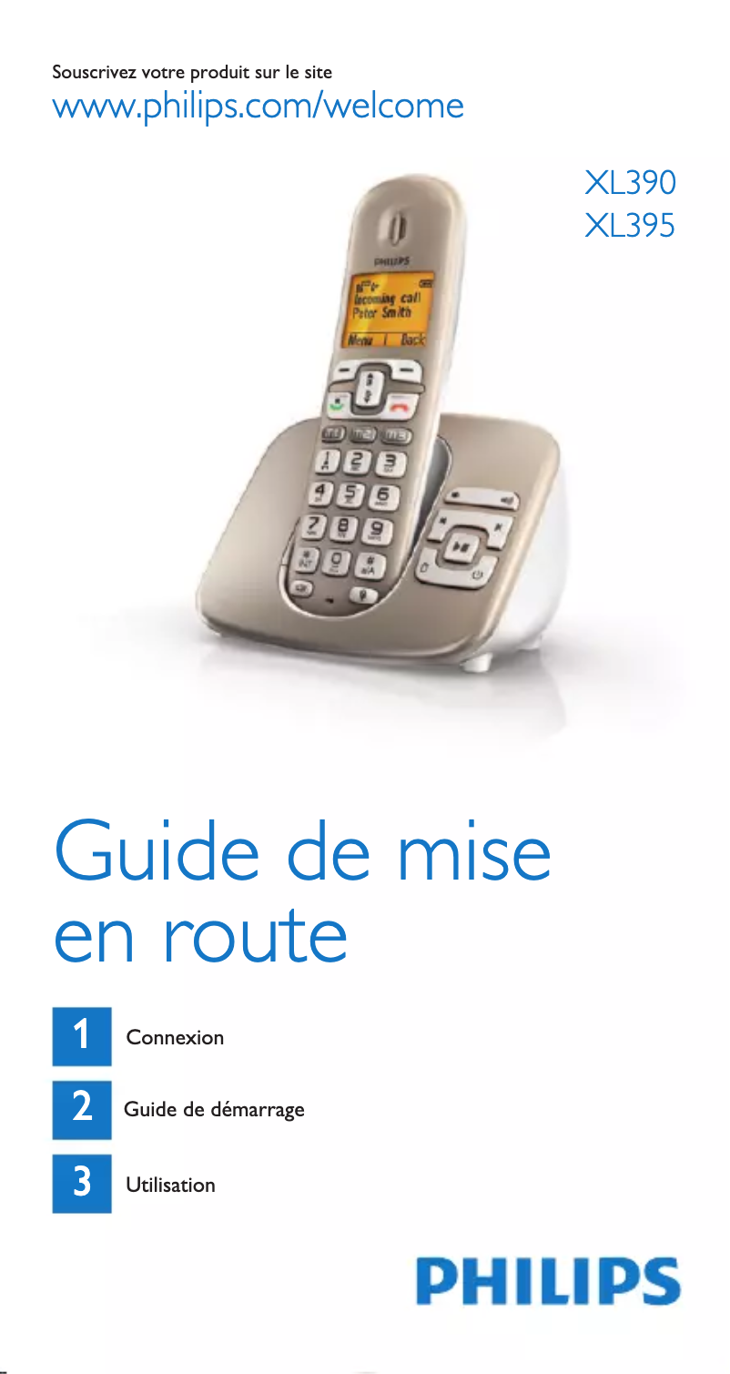 Imagen de la primera página del manual del dispositivo SoClear XL3952S