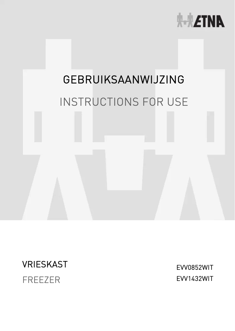 Page 1 de la notice Manuel utilisateur Etna EVV0852