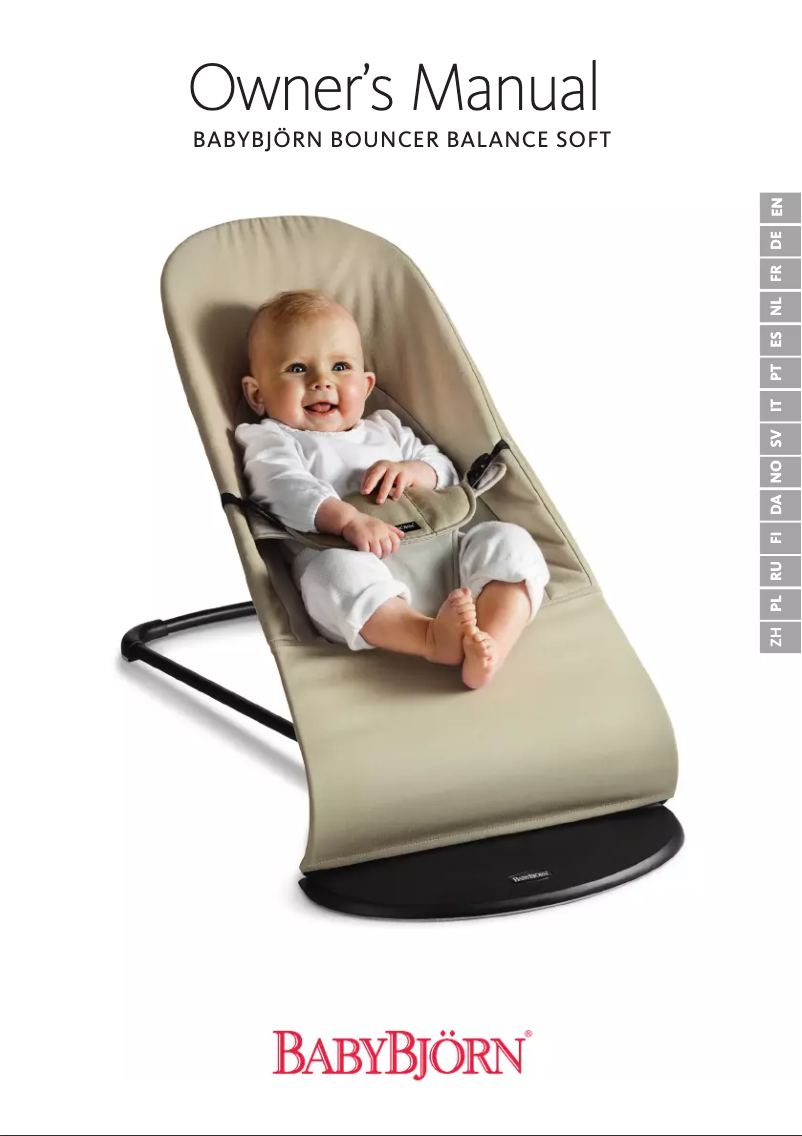 Page n°1 - Manuel utilisateur BabyBjörn 005024