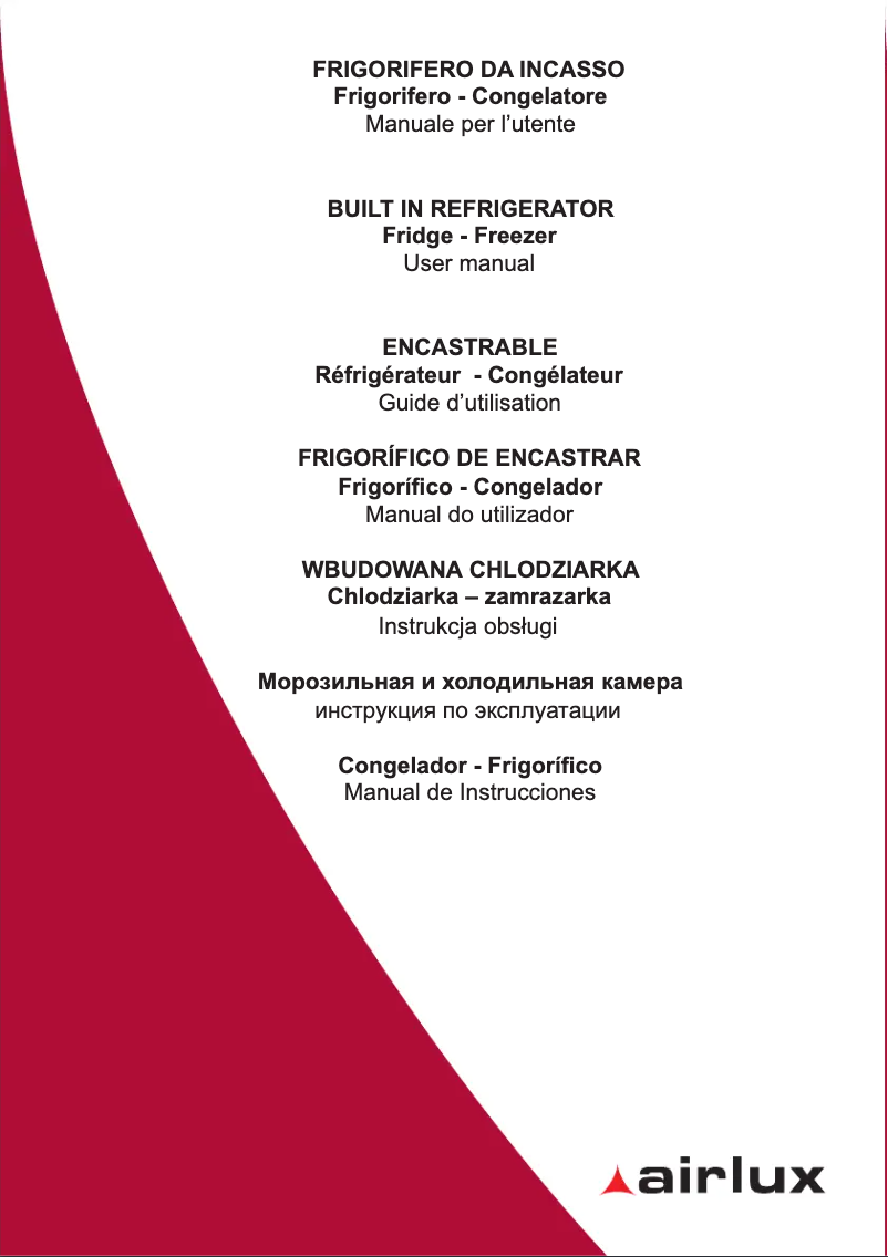 Page 1 de la notice Manuel utilisateur Airlux ARI88