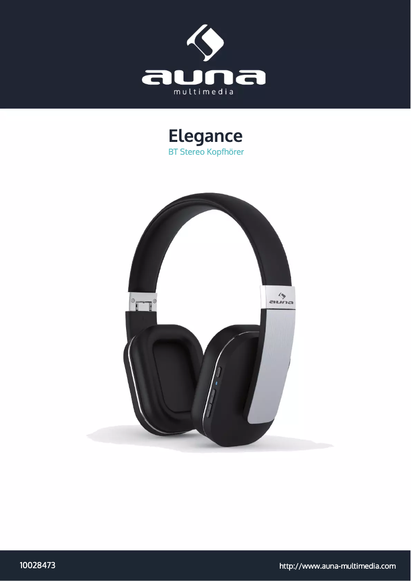 Page 1 de la notice Manuel utilisateur Auna Elegance