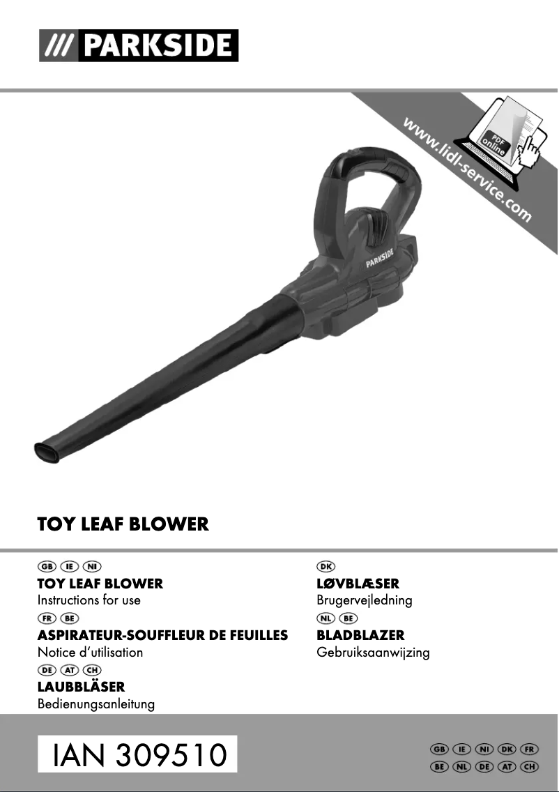 Image de la première page du manuel de l'appareil PP 3000 A1