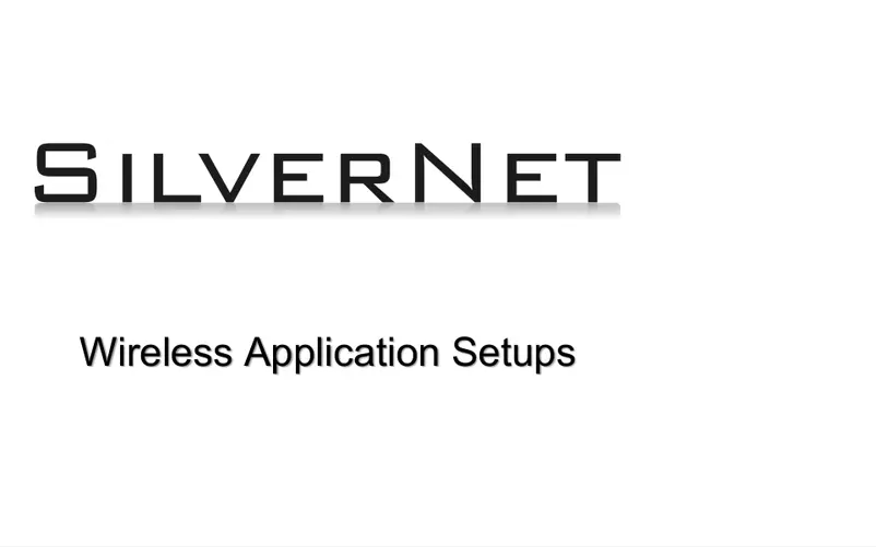 Page n°1 - Manuel utilisateur SilverNet SIL 4.9 MICRO 95-PCP