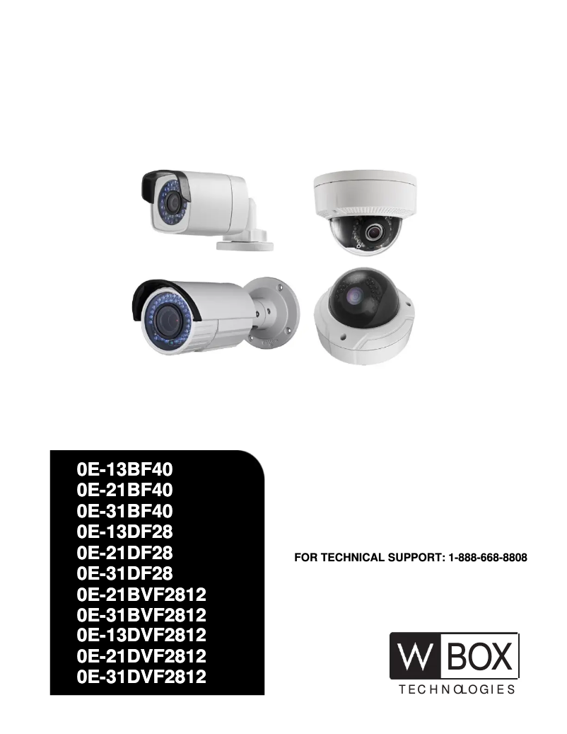 Page 1 de la notice Manuel utilisateur W Box 0E-13DF28