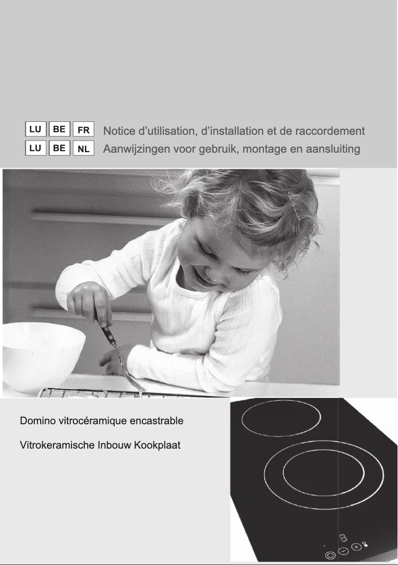 Page n°1 - Manuel utilisateur Gorenje ECT330CSC