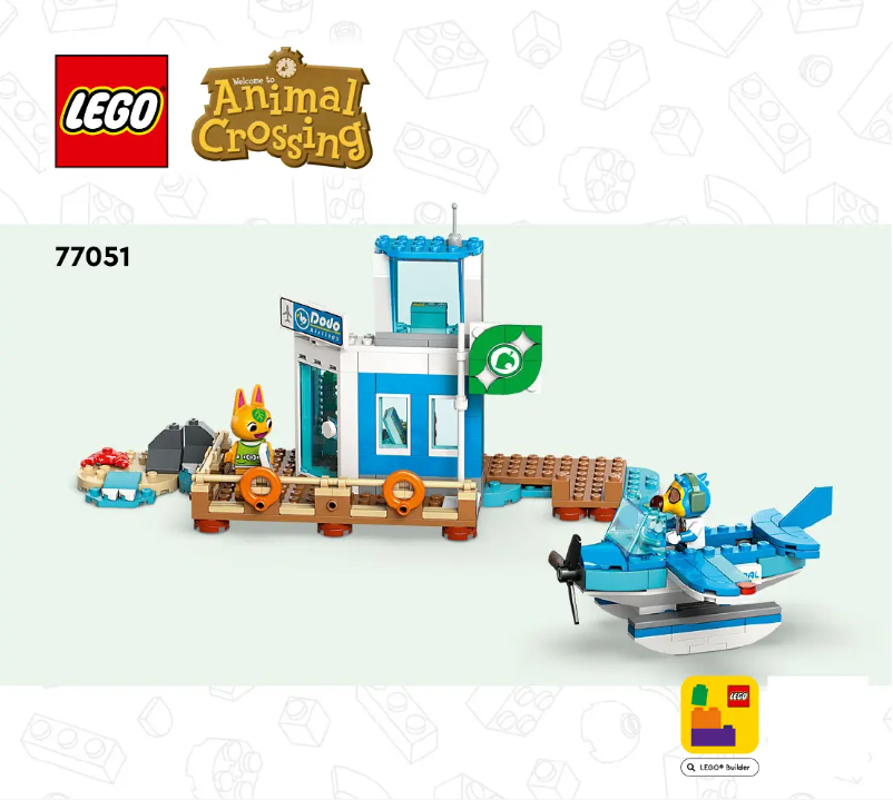 Page n°1 - Manuel utilisateur Lego Animal Crossing 77051