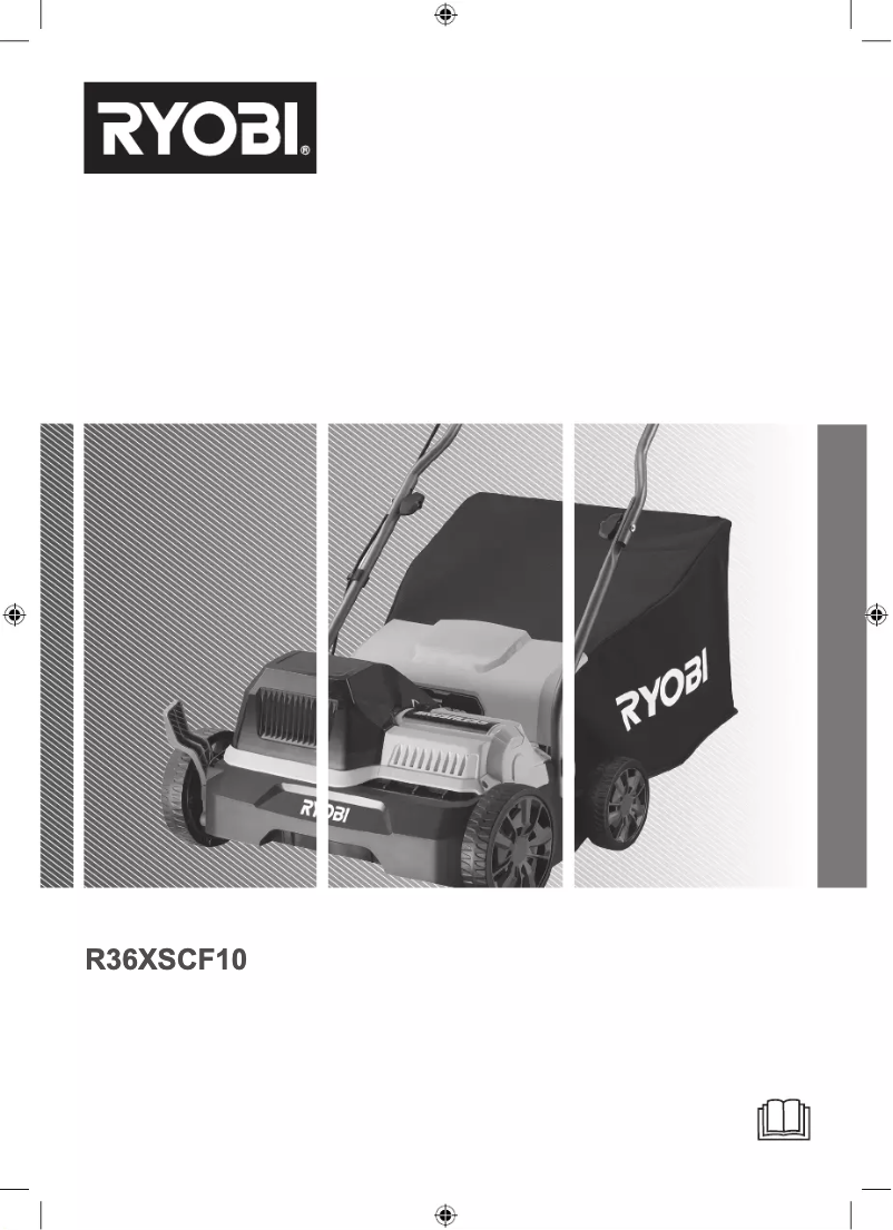 Página 1 del manual Manual de usuario RYOBI R36XSCF10
