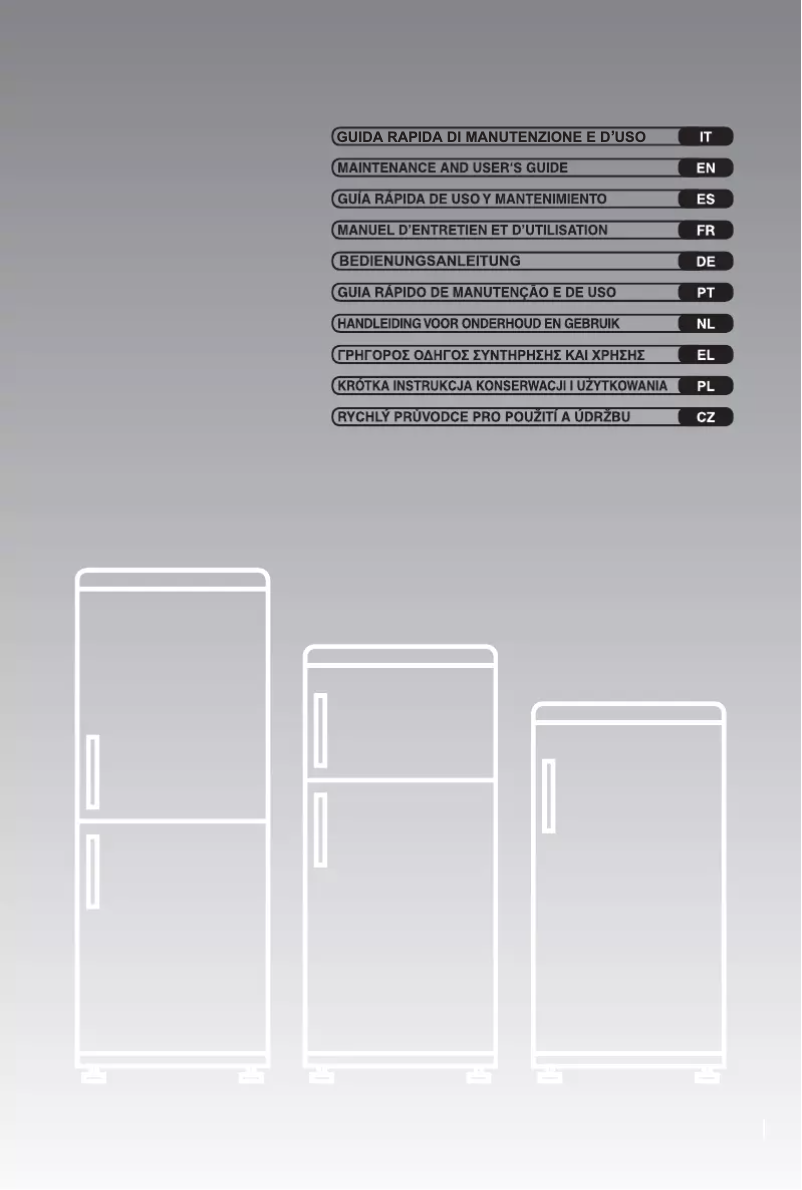 Page 1 de la notice Manuel utilisateur Candy CKCN 204IS/1