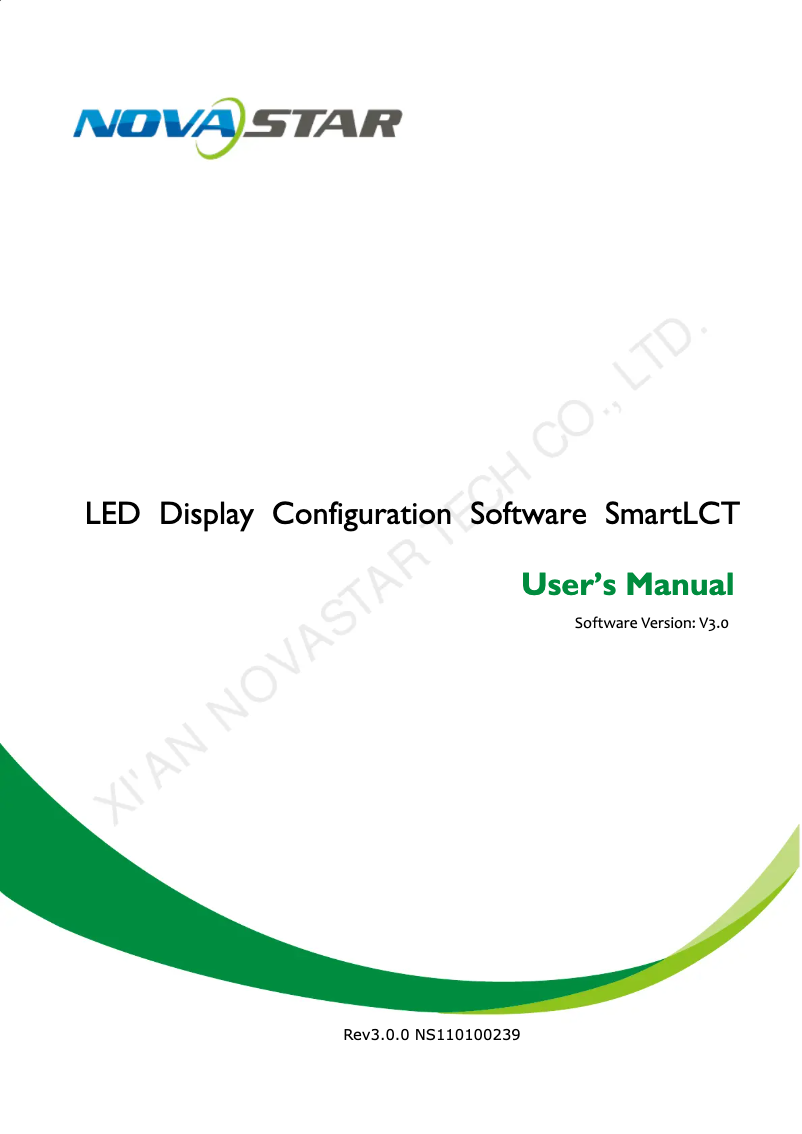 Page 1 de la notice Manuel utilisateur NovaStar MCTRL-660