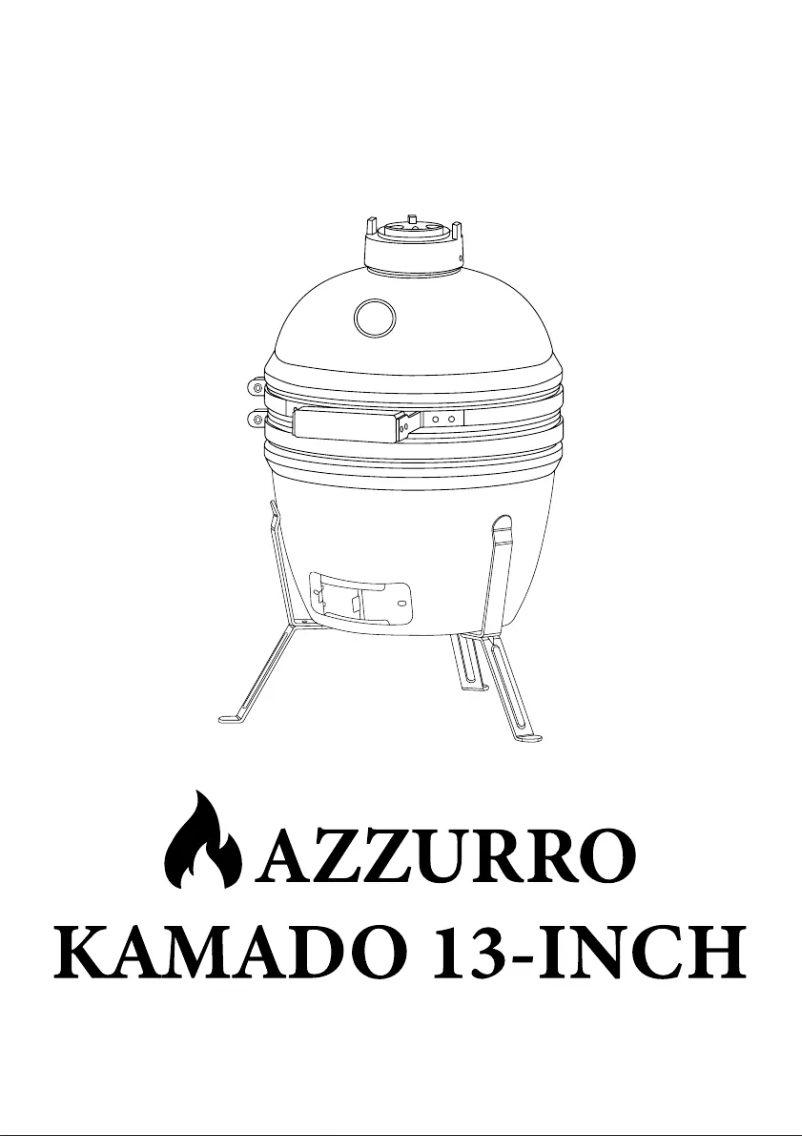 Image de la première page du manuel de l'appareil Kamado Small