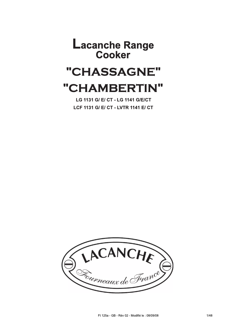 Image de la première page du manuel de l'appareil LCF 1131