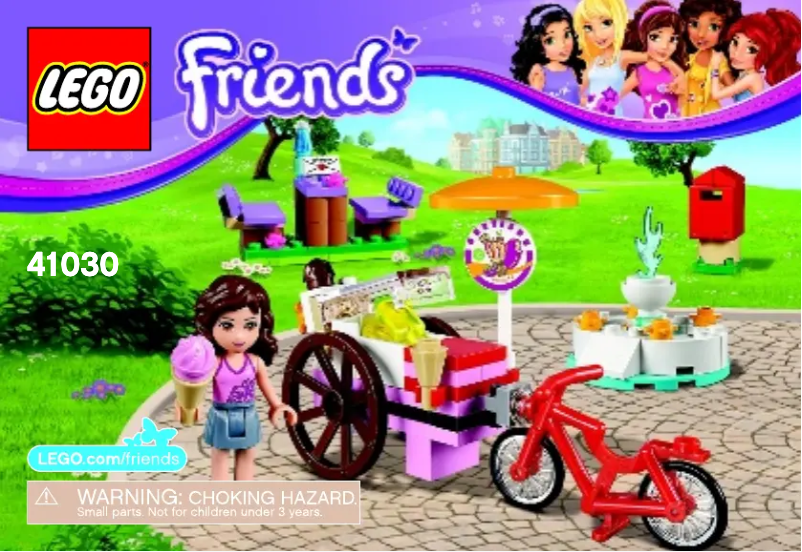 Page 1 de la notice Manuel utilisateur Lego Friends 41030