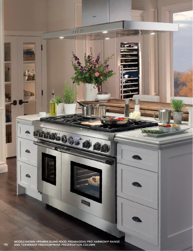 Page 1 de la notice Fiche technique Thermador VCI230DS