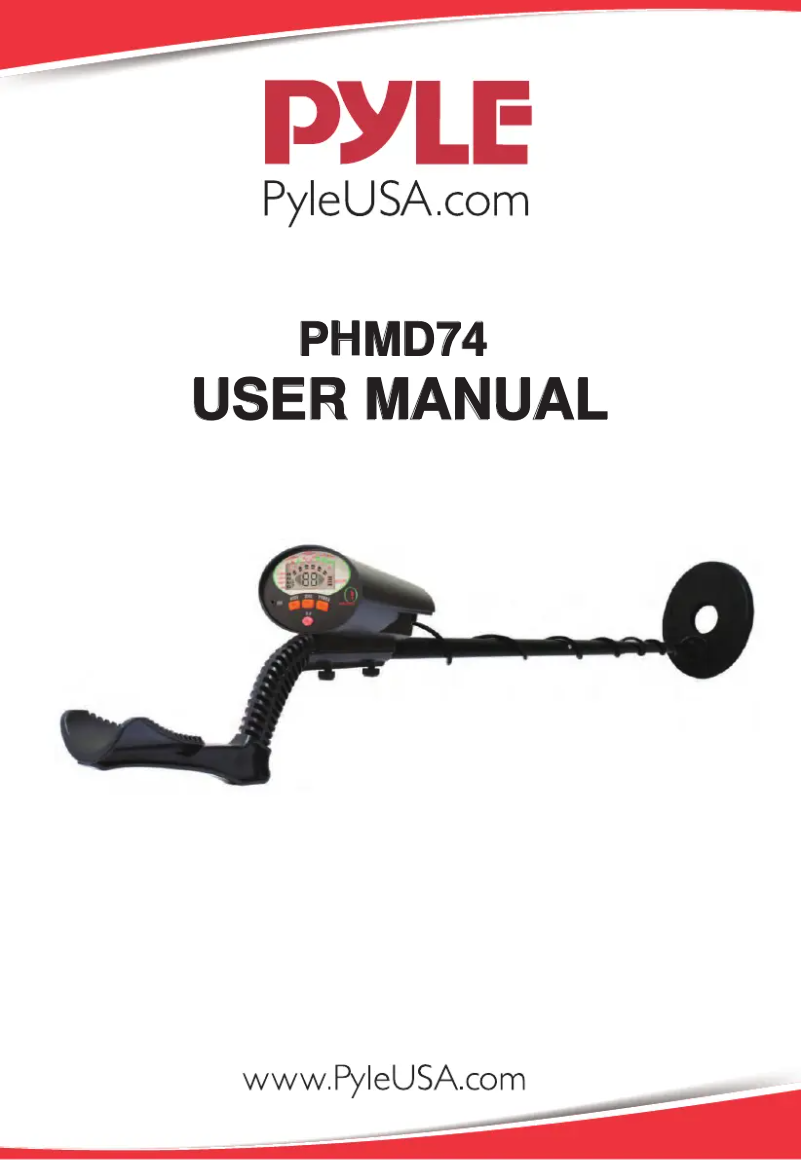 Página 1 del manual Manual de usuario Pyle PHMD74